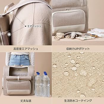 Amazon | MILLIONG ハグ ペットキャリー/ペット用リュック ペット