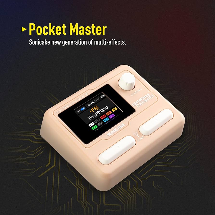 Amazon | SONICAKE ポケットマスターポータブルマルチエフェクトペダル