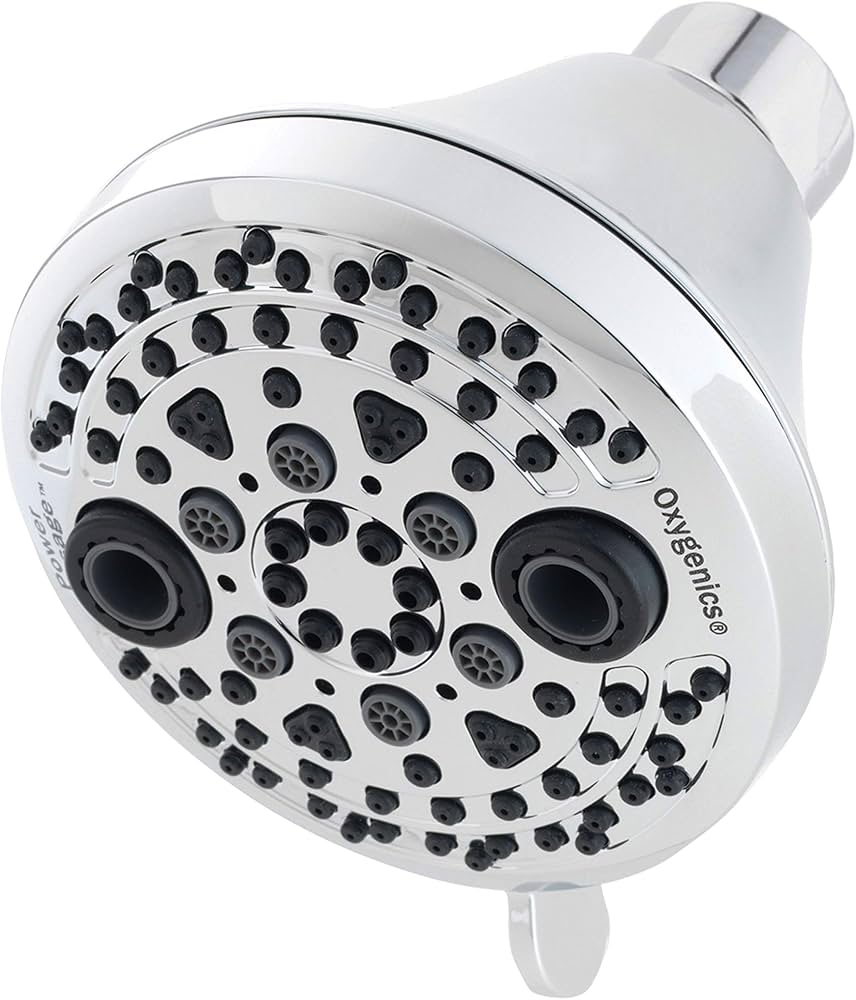 Oxygenics 88246 PowerMassage Chrome Fixed Shower Head - Amazon.com