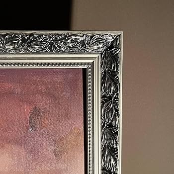 Amazon.co.jp: 秀作 手書き油絵 本を読む人（大）額付き 絵画