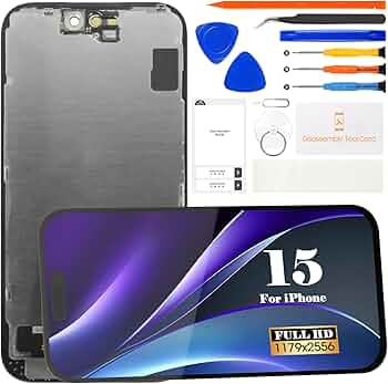 Amazon.com: TFT for iPhone 15 Screen Replacement for iPhone 15 LCD