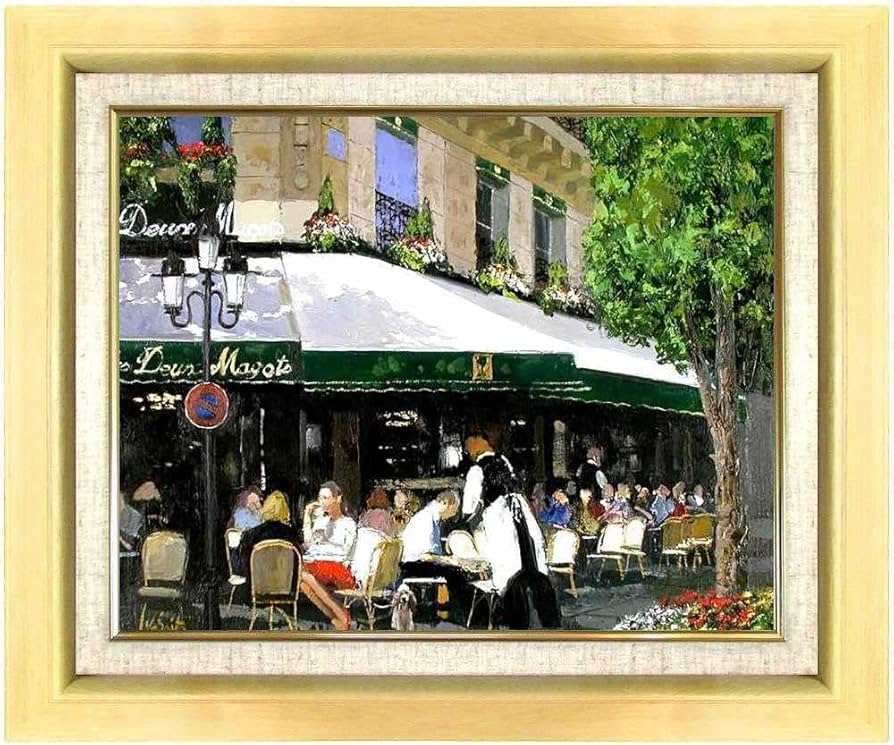 斉藤要 モンパルナス 油絵・油彩 Amazon.co.jp: 斉藤 要