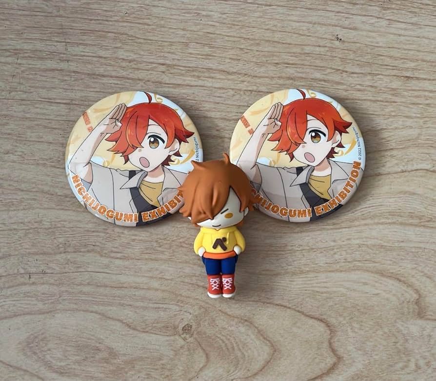 日常組 ぺいんと 日常展 缶バッジ 100個 日常組 ぺいんと 日常展 等身