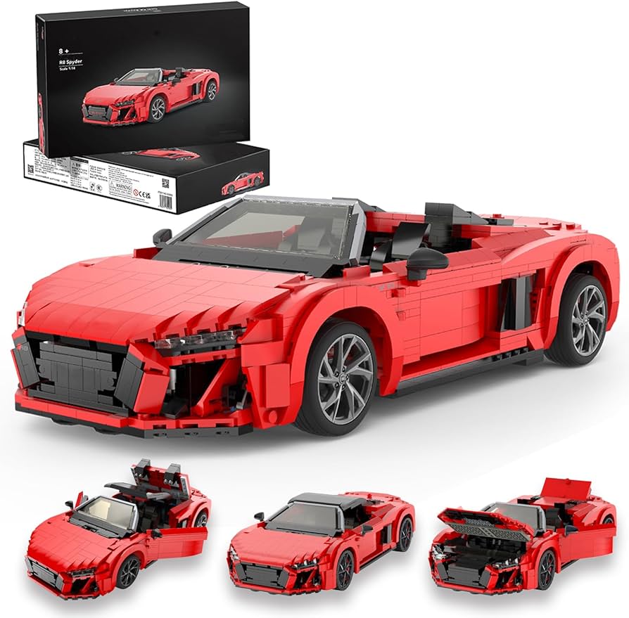 Amazon.co.jp: YYC 1:14 R8 スパイダートイカー組み立てキット