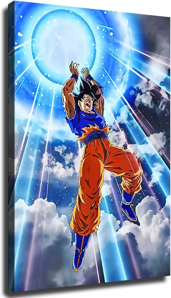 Amazon.co.jp: ドラゴンボール ポスター そん ごくうキャンバス HD