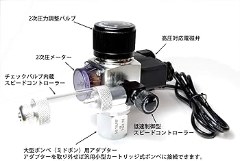 Amazon | HaruDesign CO2レギュレーターR4000-LS スピード