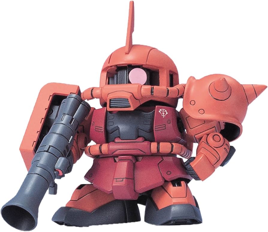 Amazon.com: Bandai Hobby BB#231 MS-06S Zaku II, Bandai SD Action