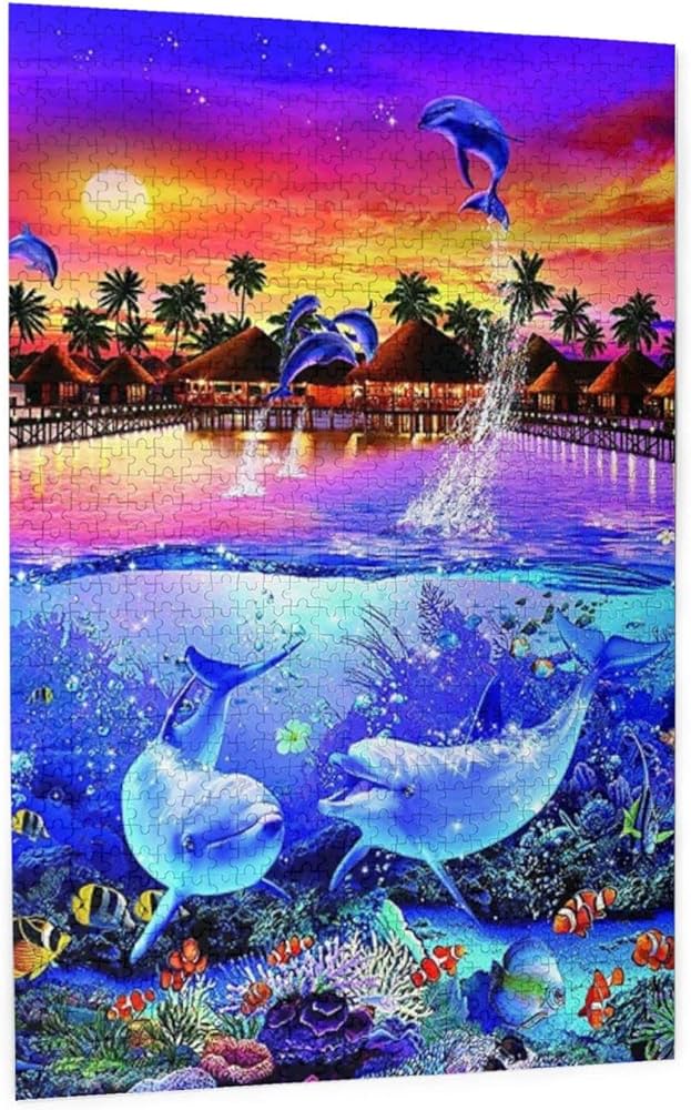 新品未開封 ラッセン セレニティ 絵画 ジグソーパズル 1000ピース 激