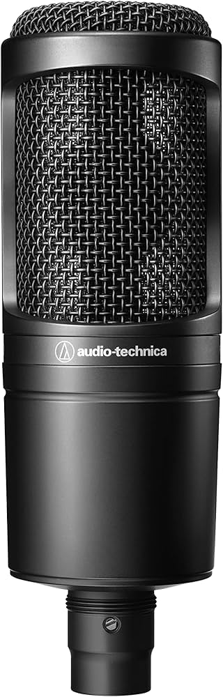 Amazon.com: Audio-Technica AT2020 Cardioid Condenser Studio XLR