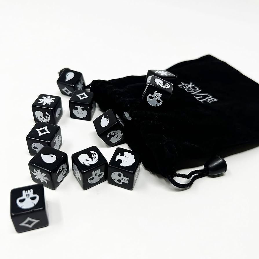 Amazon.co.jp: Citadel ブラック MTG マナダイス プレミアムサイコロ16