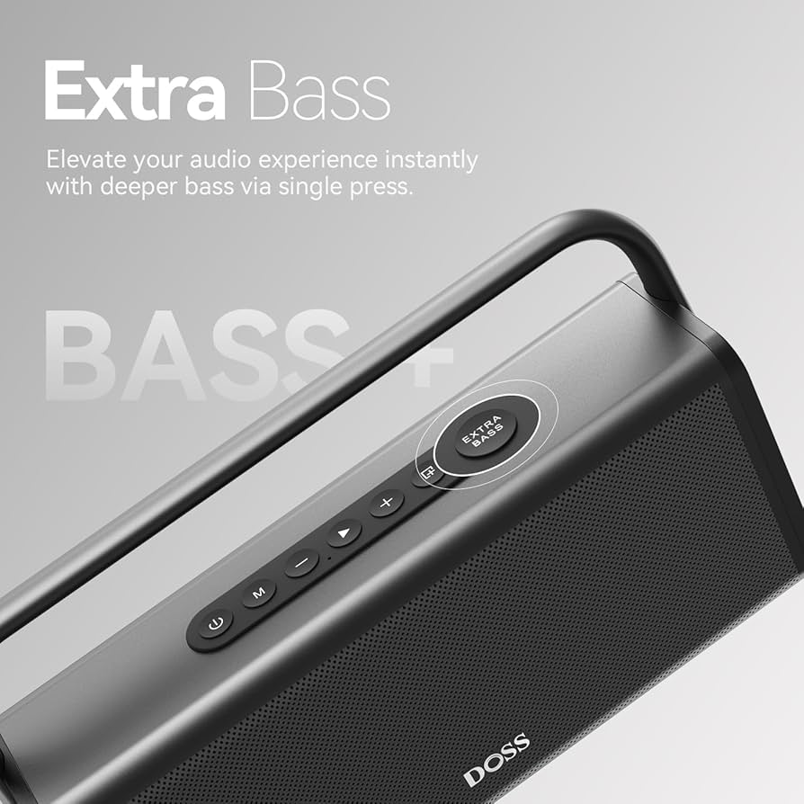 Amazon.com: DOSS SoundBox XL Pro Bluetooth Speaker with 50W