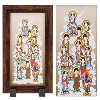み*る様 ‼️大幅 ‼️ 十三佛仏画加藤清人2尺5寸
