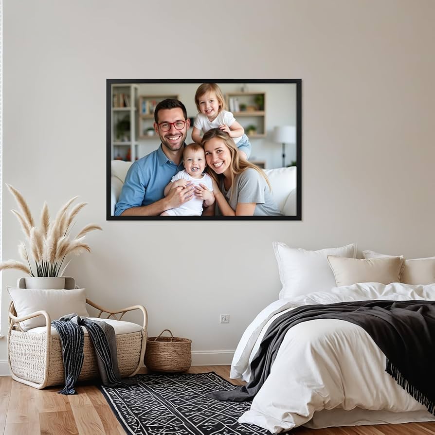 Amazon.com - Giftgarden 19.7x27.6 Puzzle Frame Black, 50x70cm