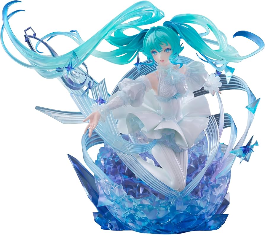 Amazon | SHIBUYA SCRAMBLE FIGURE 初音ミク -Crystal Dress Ver.- 1/7