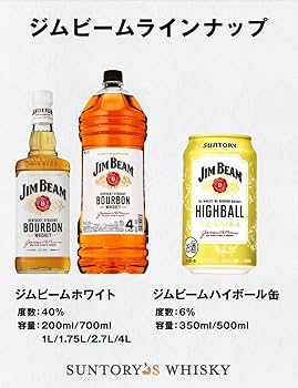 Amazon.co.jp: JIM BEAM(ジムビーム) 4000ml [サントリー バーボン
