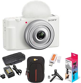 Amazon.com : Sony ZV-1F Vlog Camera for Content Creators and