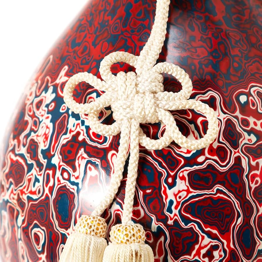 Amazon.co.jp: 上州瓢箪 ひょうたんの置物020 二段模様 高さ56cm