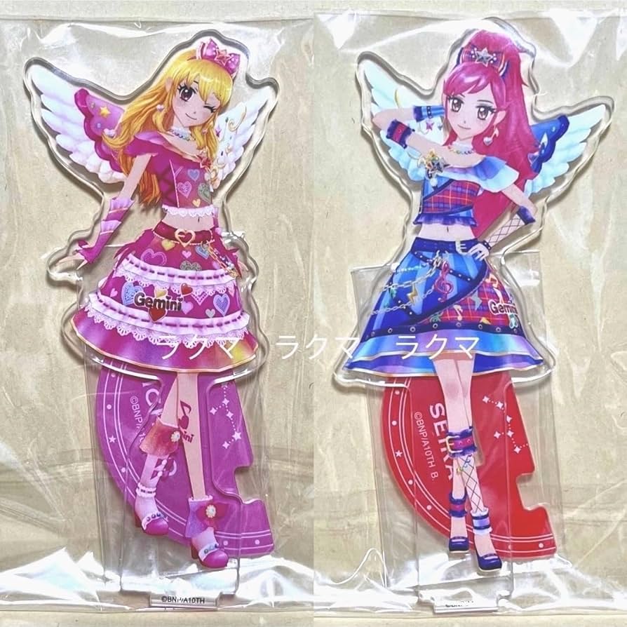 Amazon.co.jp: アイカツ アクリルスタンド 星宮いちご 音城セイラ