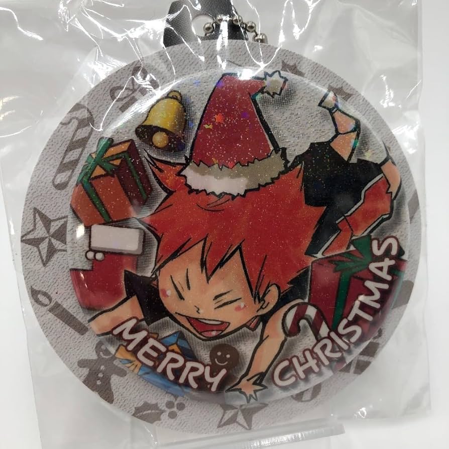 ハイキュー クリスマスオーナメント風 缶バッジ2019 日向 ハイキュー