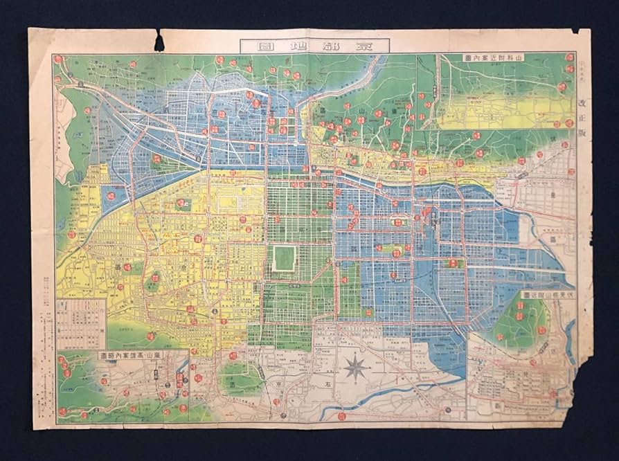 京都名所図絵 京都名所順覧記 明治十年製 Amazon.co.jp: 古