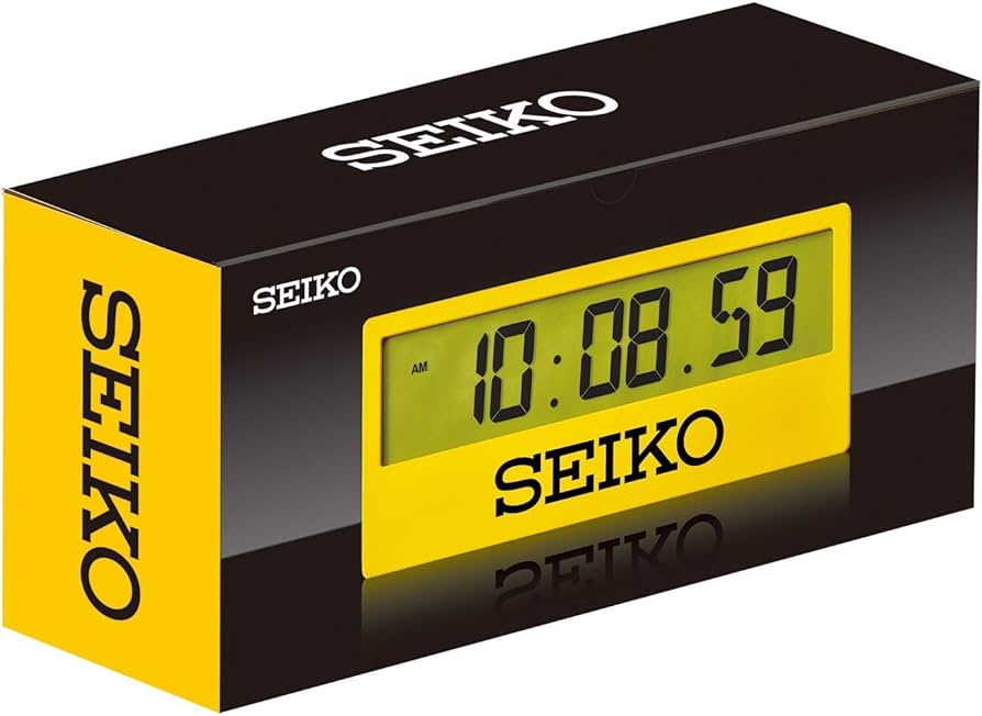 Amazon.co.jp: セイコークロック(Seiko Clock) 掛時計 黄色 125×290