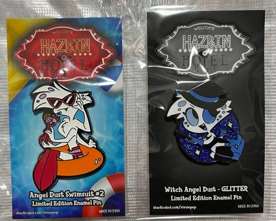 新品】ハズビンホテル エンジェルダスト ピンズ shark robot【レア
