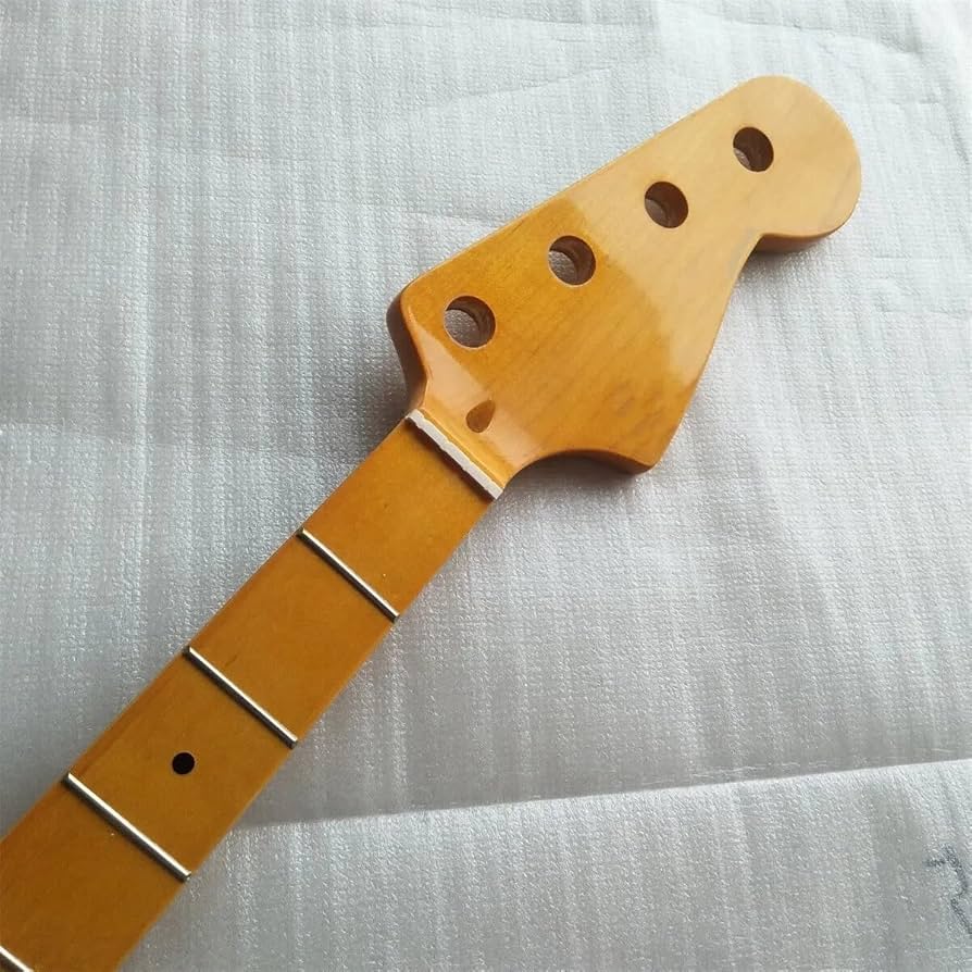 Amazon | カスタムメイド 4 弦ジャズベースギターネックメイプル 20