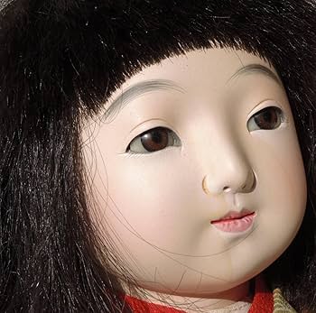 Amazon | 可愛い市松人形自由人形関節人形／三つ折れ球体関節 | 市松