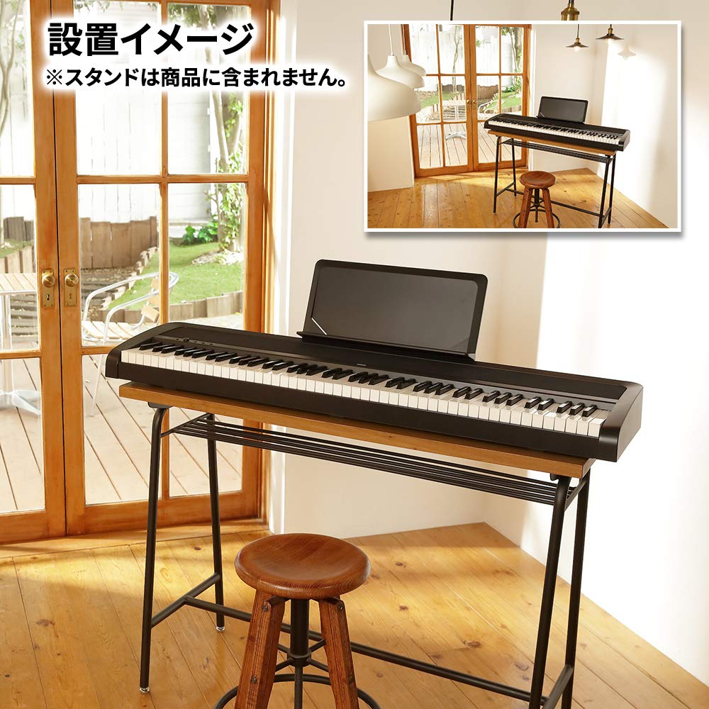 Amazon | KORG B2N BK ブラック X型スタンド・Xイス・ヘッドホンセット