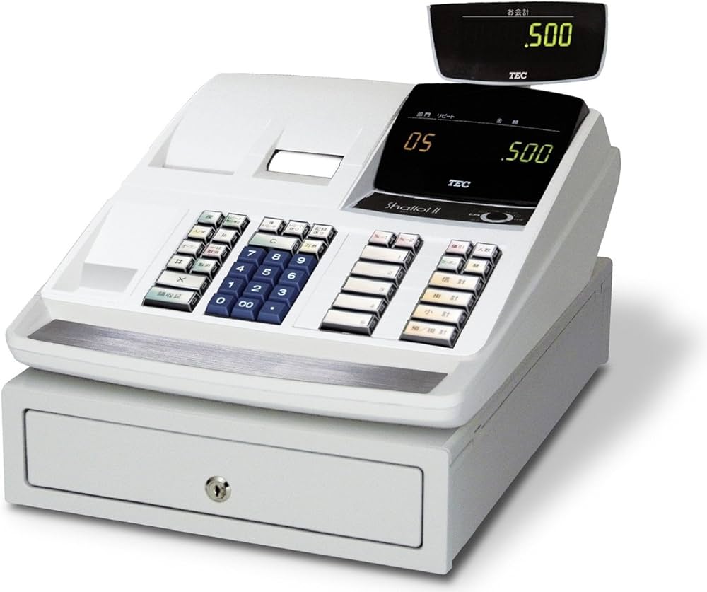 Amazon | 東芝テック 電子レジスター 5部門 MA-500-5-R 白