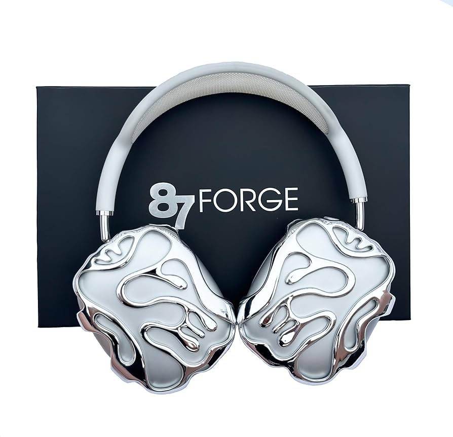 Amazon.com: 87 Forge | AirPods Max Chrome Attachments, Set of 2