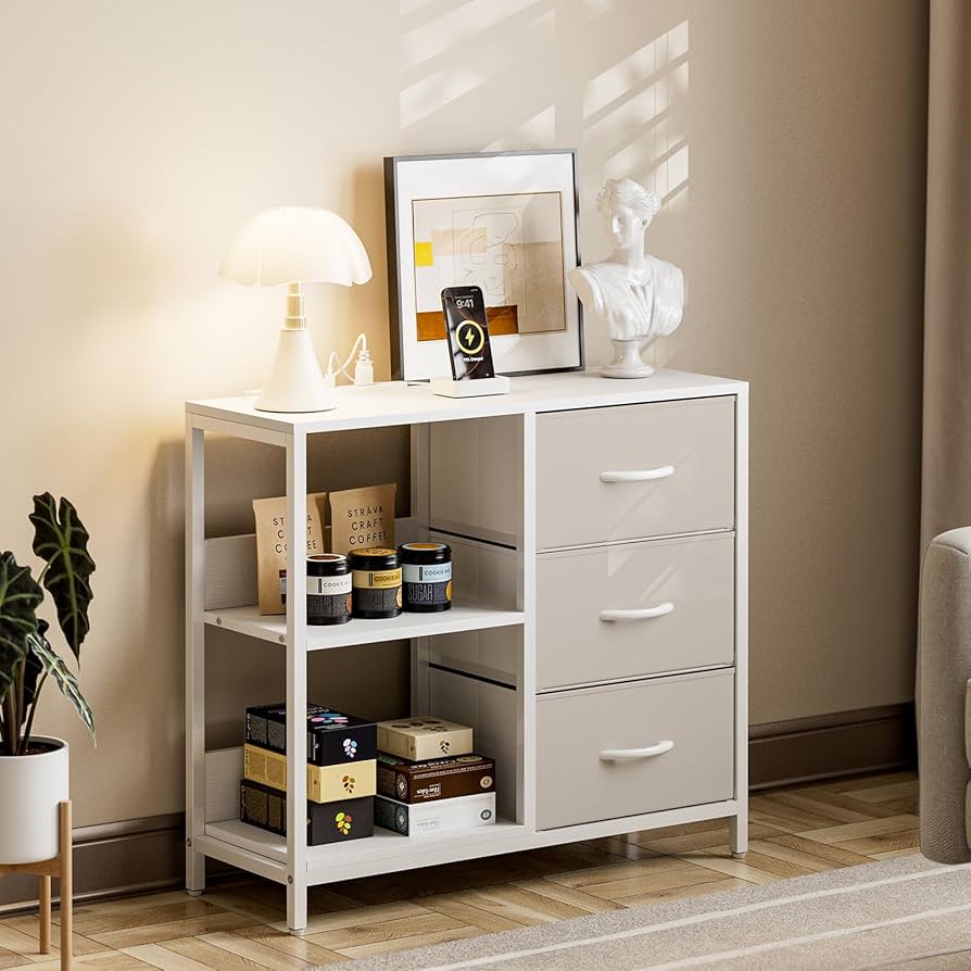 Amazon｜IKIFLY 収納チェストタンス 収納 USBポート付き 大容量