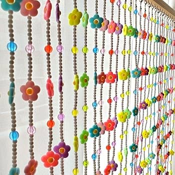 昭和 レトロ ポップ 珠 のれん 暖簾 ビーズ プラ Amazon.co.jp: 超貴重