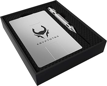 Amazon.com: CRYPTOTAG Zeus Starter Kit - Premium Titanium Crypto