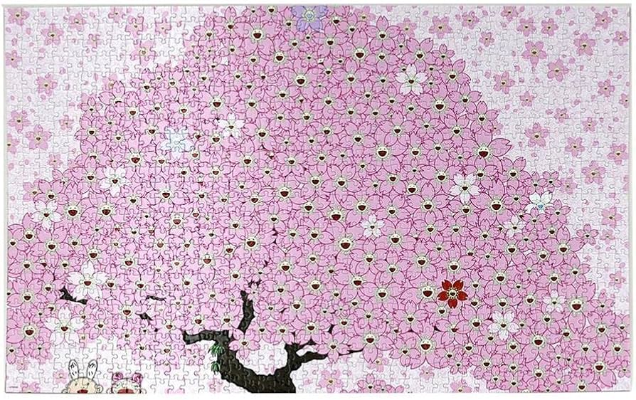 か*も様 村上隆 お花ジグソーパズル Amazon | 村上隆 カイカイキキ A