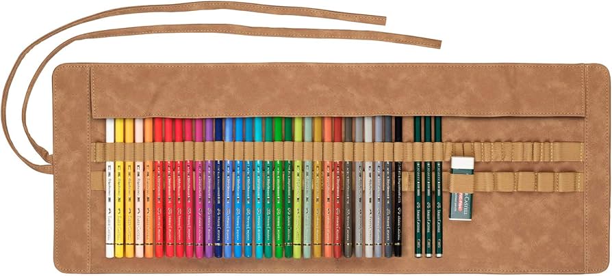 Amazon.co.jp: ファーバーカステル ポリクロモス色鉛筆 ペンシルロール