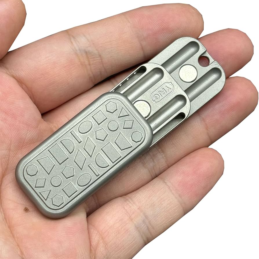 Amazon.co.jp: チタン合金 Hertz 音叉 磁気触覚スライダー EDC フィ