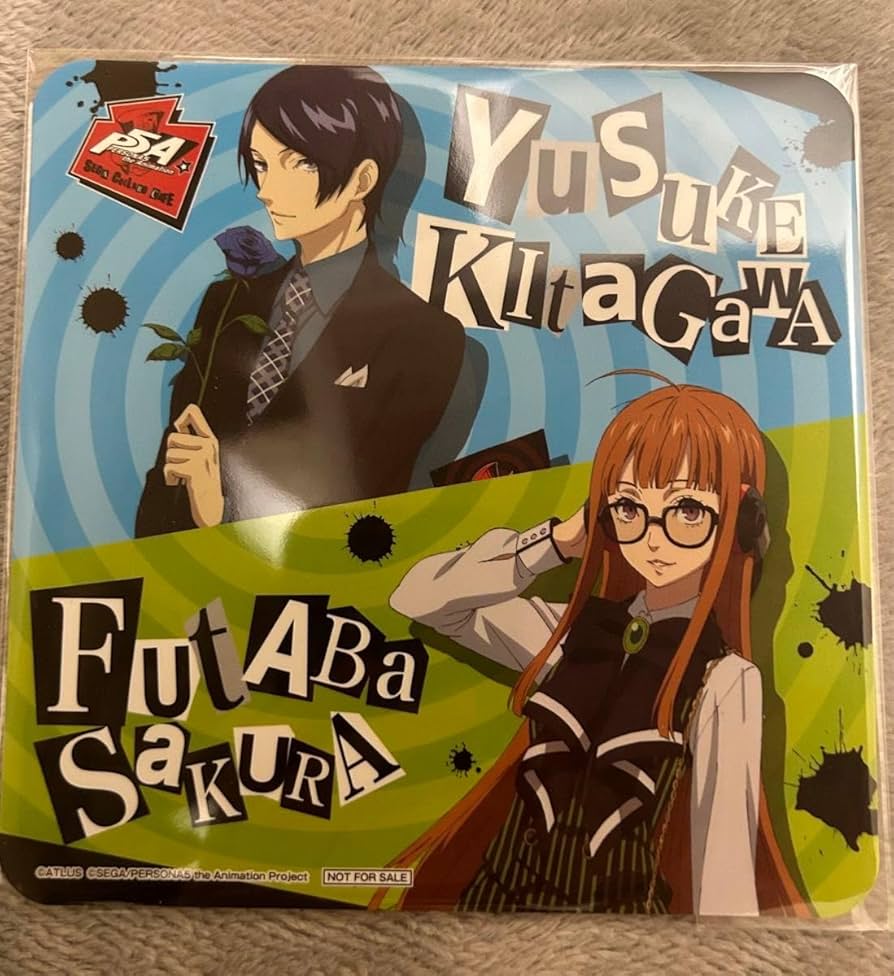 ペルソナ5 限定コースター P3D＆P5D 前夜祭 坂本 竜司 5枚セット