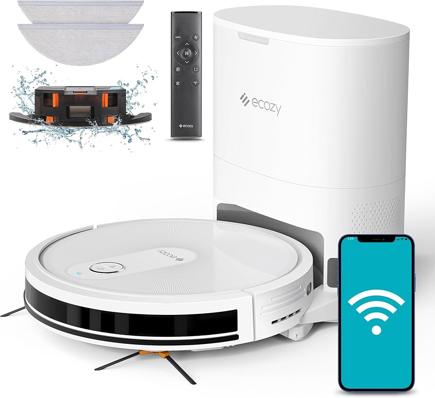 Amazon | 【新モデル】自動ゴミ収集 掃除/水拭き両用 ロボット掃除機