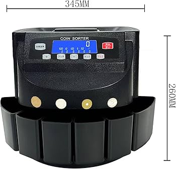Amazon | 子雲雀 高速コイン計数機 コインカウンター 自動カウント