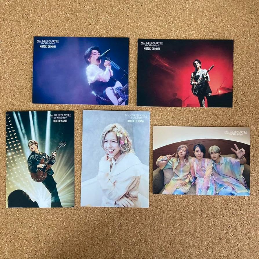 Mrs. GREEN APPLE フォトカ ノーマルレアコンプリートセット ミセス