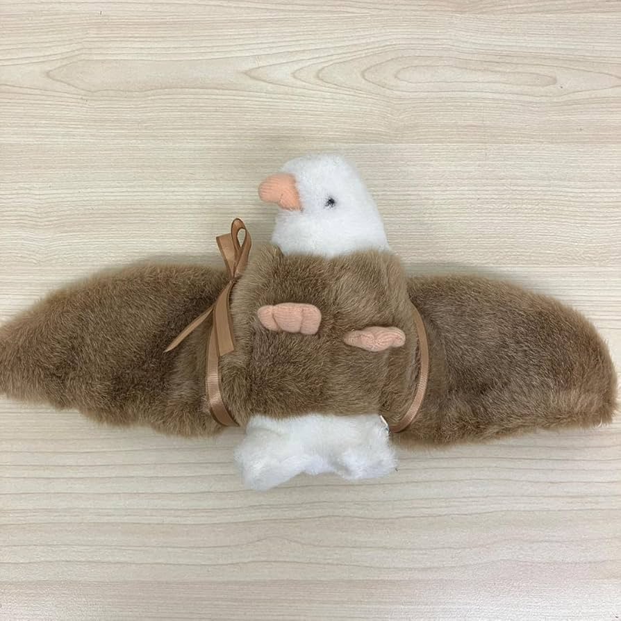 昭和レトロ鳥ぬいぐるみ