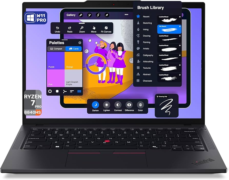 Amazon.com: Lenovo ThinkPad P14s Gen 5 Mobile Workstation, AMD