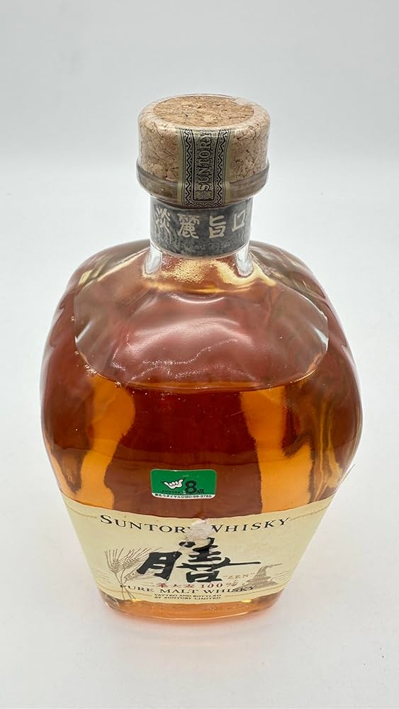 Amazon.co.jp: ラベル傷ありサントリー ウイスキー 膳 ZEN淡麗旨口