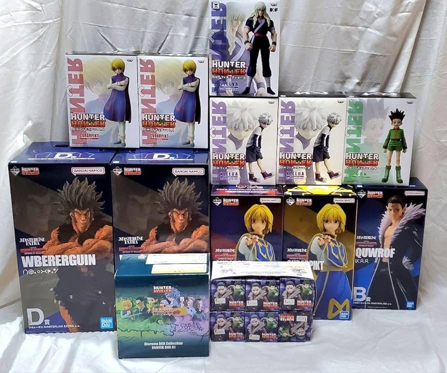 HUNTER HUNTER 1番くじ フィギュアセット 【おまけ付き】 一番くじ