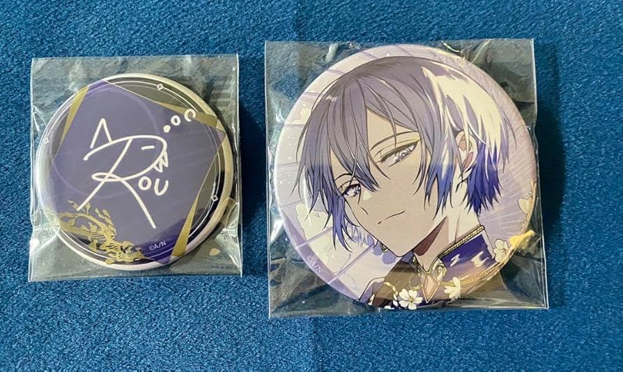 にじさんじ 小柳ロウ 誕生日グッズ 缶バッジ 小柳ロウ誕生日グッズ