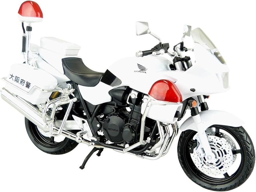 Amazon | スカイネット 1/12 完成品バイク CB1300P (白バイ) 大阪府警