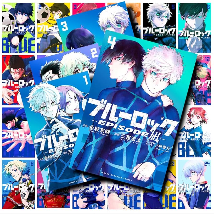 まとめ売りブルーロック1〜24巻エピソード凪1〜2巻小説版