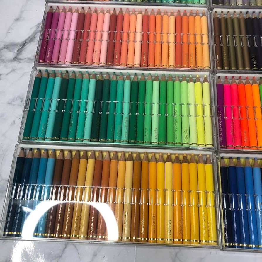 色鉛筆500色セット【フェリシモ COLOR MUSEUM】 専用ケース付き