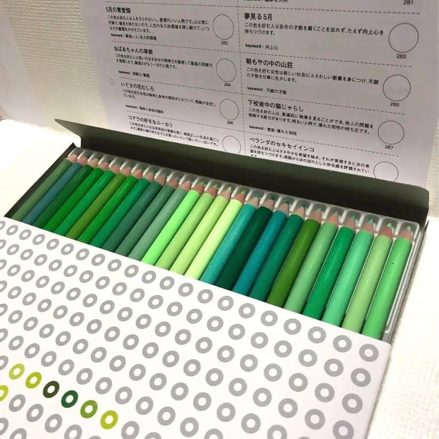 フェリシモ色鉛筆 500色 コンプリートセット 500色の色えんぴつ TOKYO